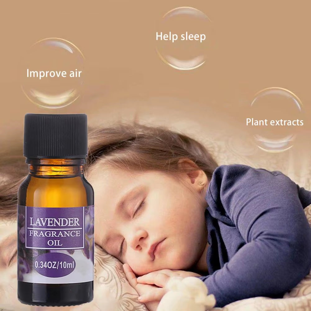 10Ml Fragrance Oil Long Lasting Water Soluble Plant Extract Flower Natural Aromas Essential Oil for Diffuser